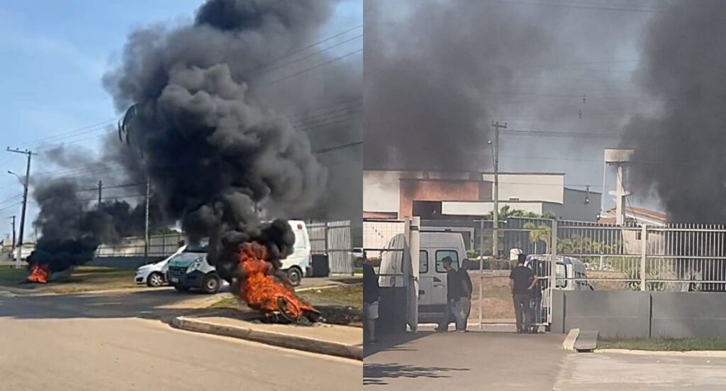 Profissionais de saúde protestam por falta de pagamento em Lábrea