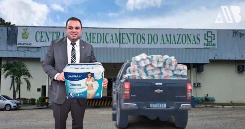 Carro contratado de Cidade é flagrado levando fralda da CEMA