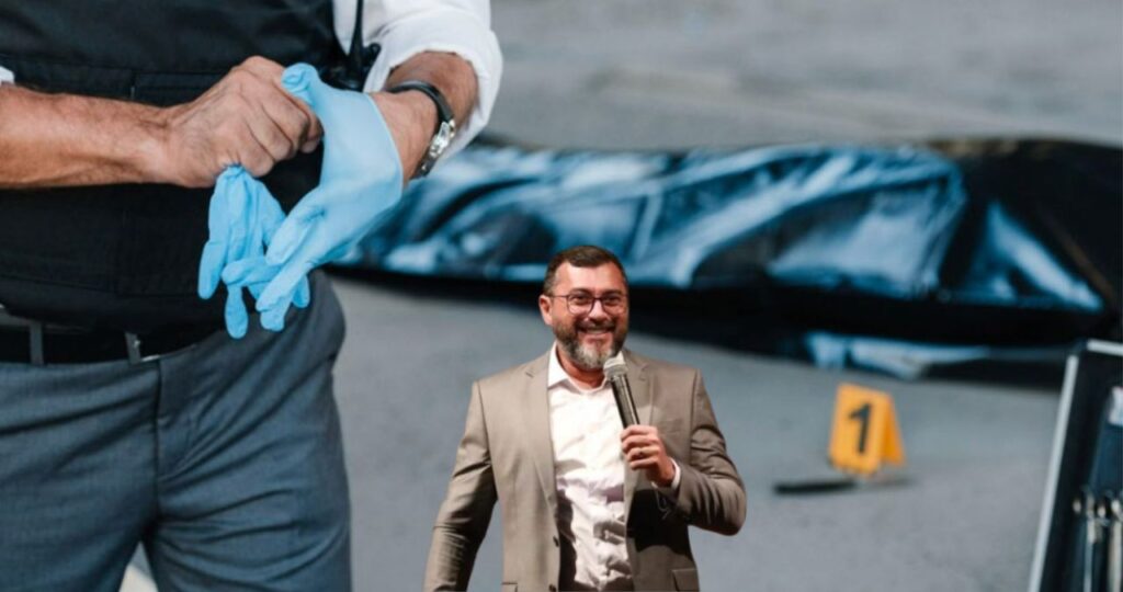 Montagem PAB; Servidores recebem saco de óbito no 28 de Agosto