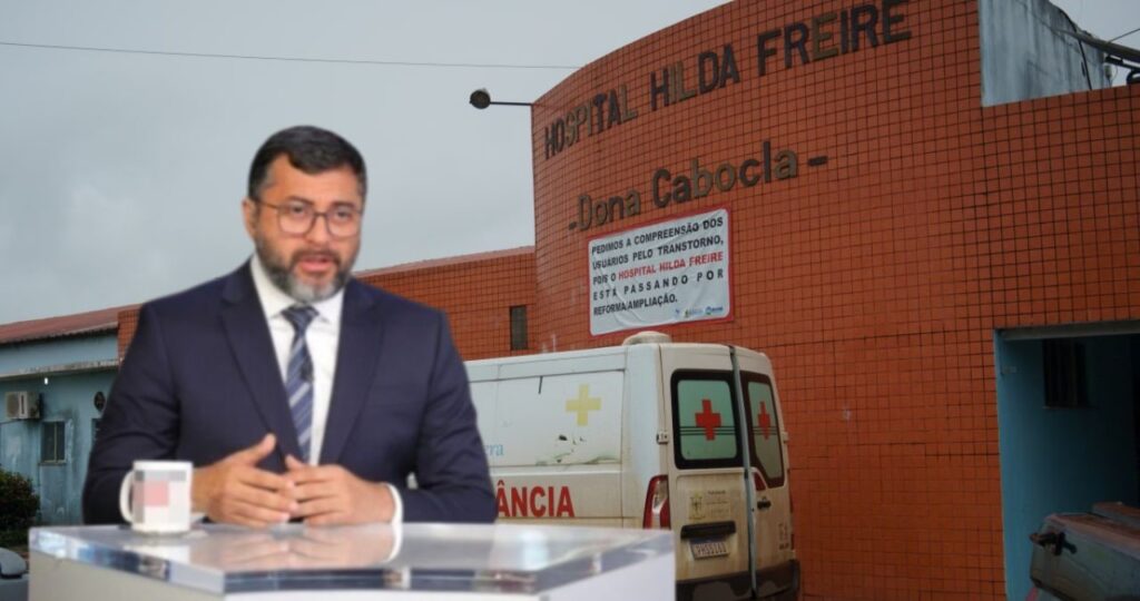 Foto: Montagem PAB/ Wilson e Hospital de Iranduba