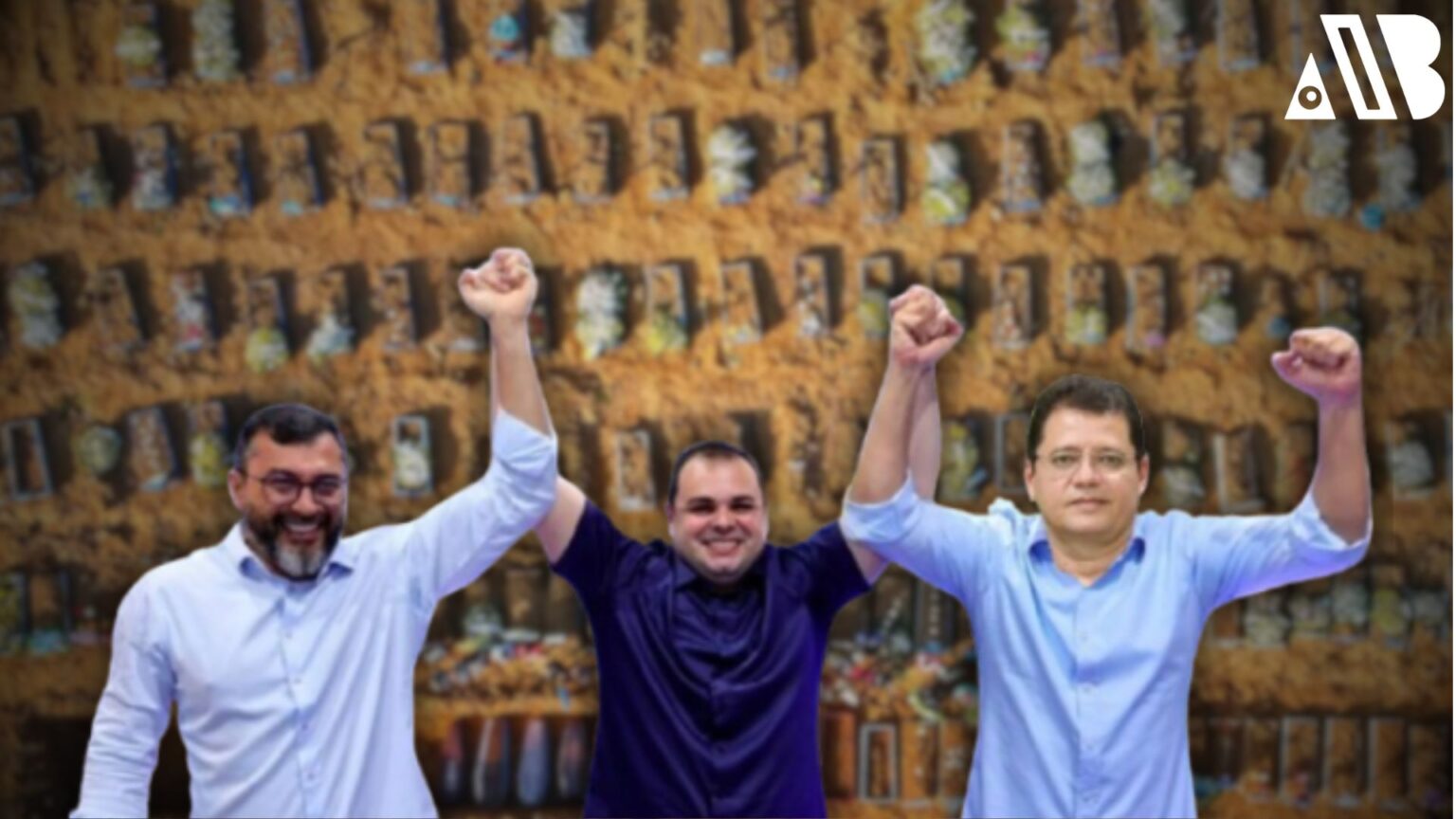 Wilson Lima, Roberto Cidade e Marcellus Campelo